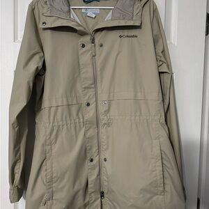 Columbia Beige Hooded Jacket